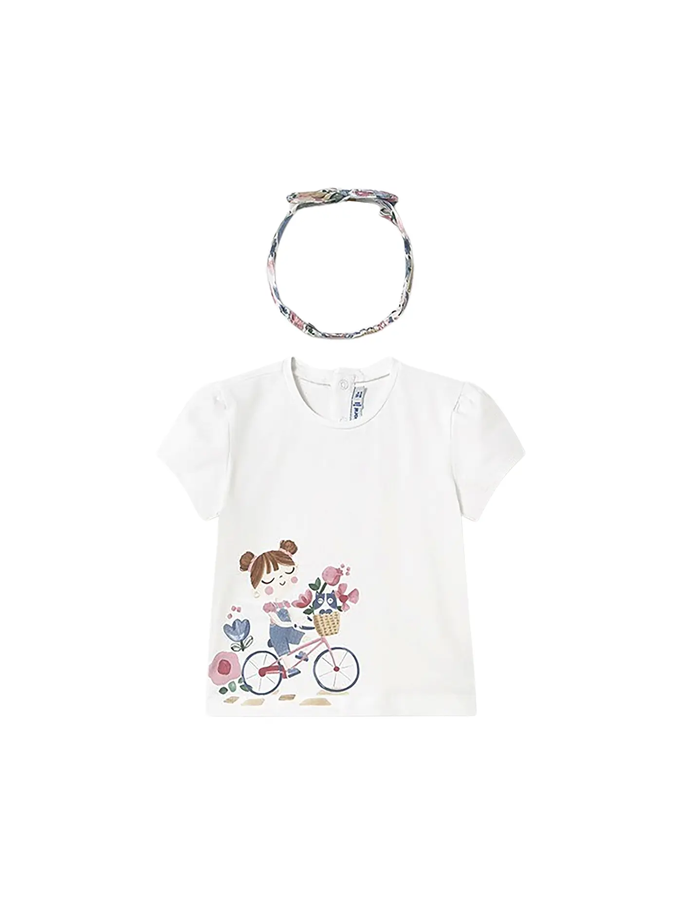 MAYORAL | Baby T-Shirt mit Stirnband | 